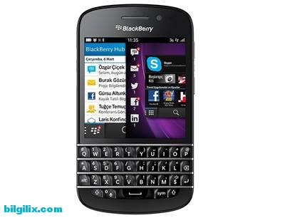 BlackBerry Q10 SAR değerleri