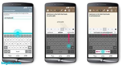 LG G3 akıllı klavyesi