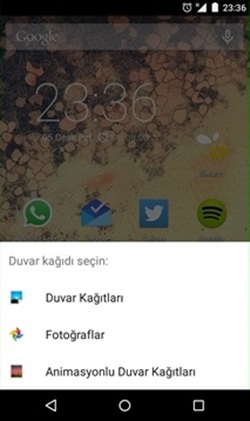 2 - Android Duvar Kağıdı Değiştirme