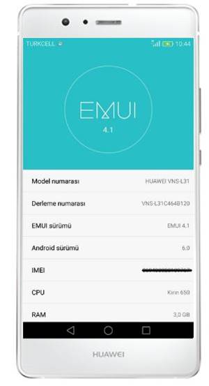 Huawei Telefonlarda Android Surumu Bilgisini Ogrenme