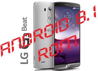 LG G3 Beat Android 8.1 Oreo ROM Yükleme