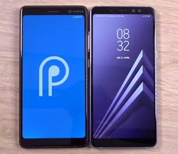 Nokia 7 Plus ve Samsung Galaxy A8 Plus (2018)