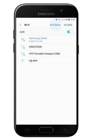 Samsung Galaxy A7 (2017) Wi-Fi Direct İle Dosya Transferi