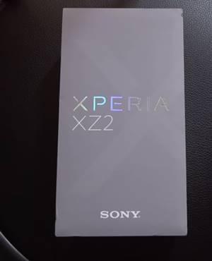 Sony Xperia XZ2 Kutu Açılışı