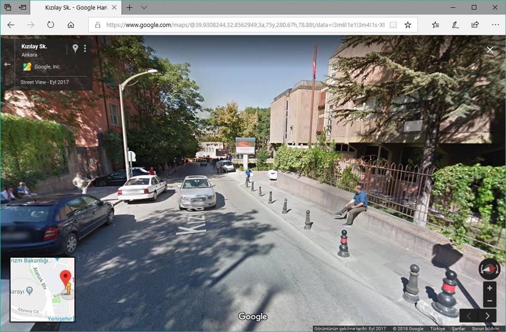 Siteye Google sokak görünümü ekleme