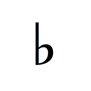 Klavyede Bemol İşareti ( ♭ )